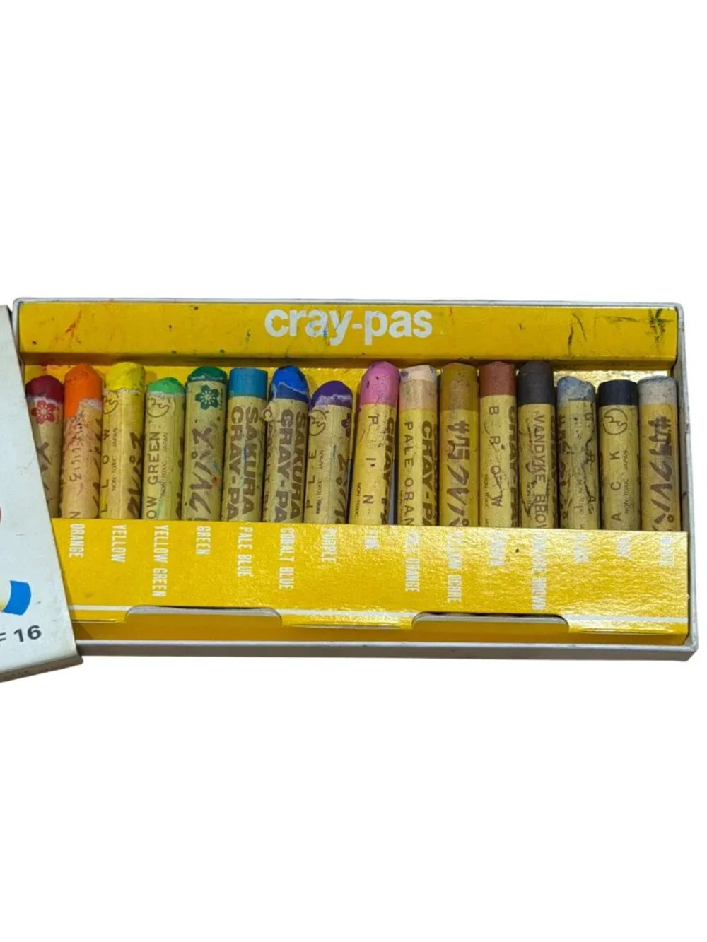 Cray-Pas Colors Spectrum Set Of 16 Oil Pastels By Sakura